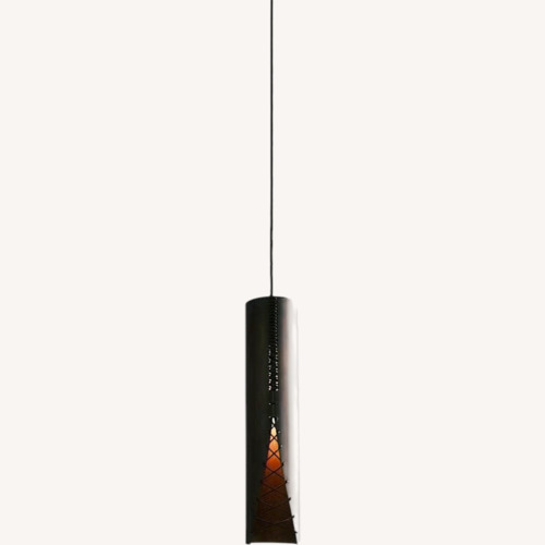 Used Design Within Reach Camilla Stærk Leather Corset Pendant Light  for sale on AptDeco