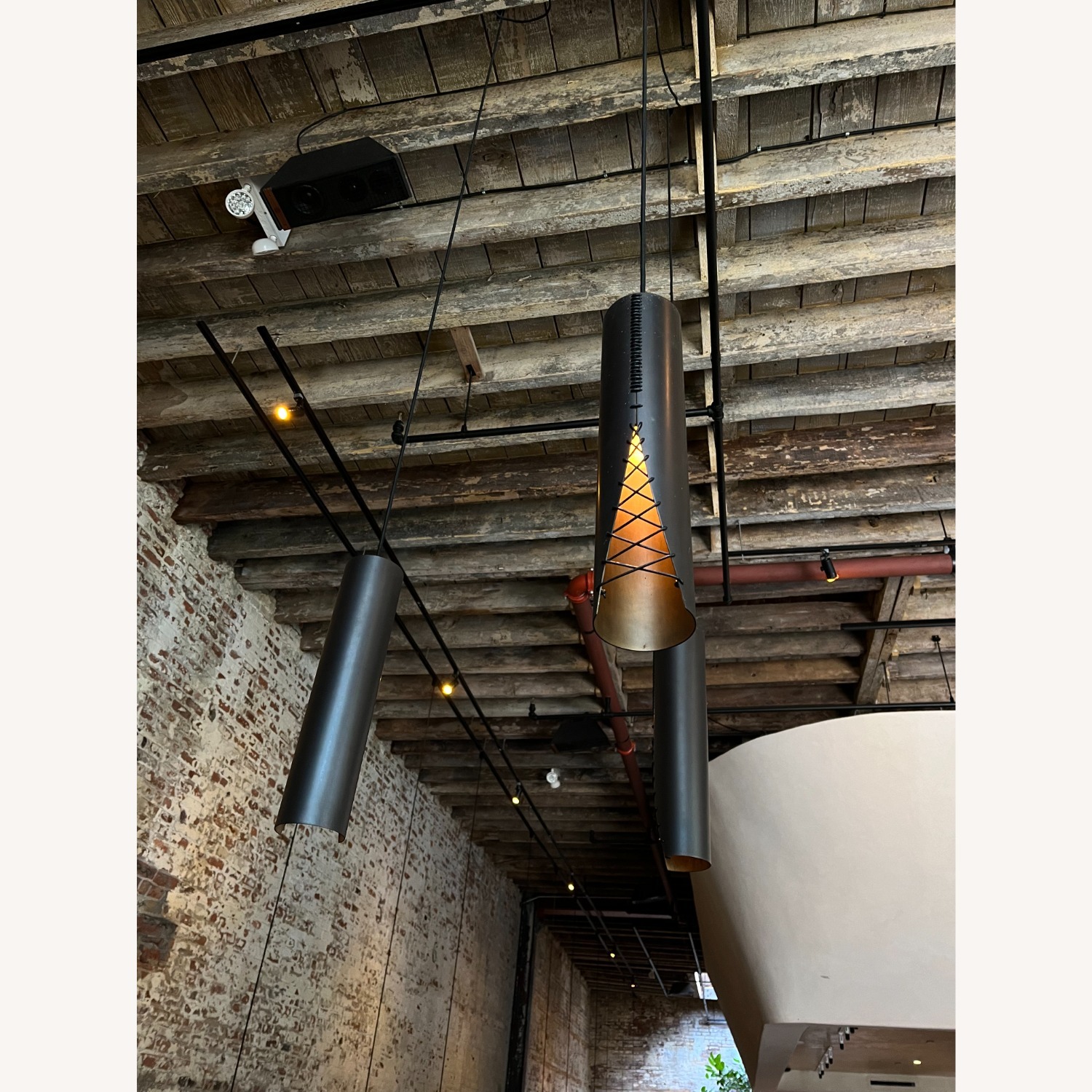 Design Within Reach Camilla Stærk Leather Corset Pendant Light  - image-3