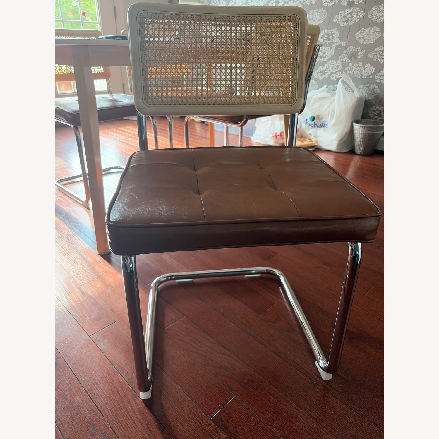 Amazon Mid Century Modern Natural Rattan Dining Chairs - image-2