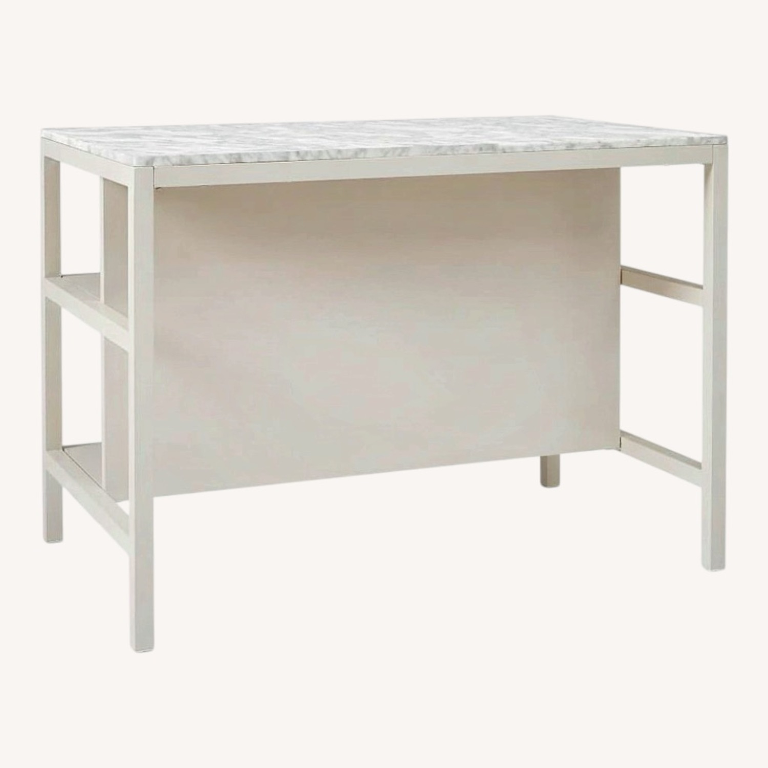 West Elm Frame Kitchen Console Marble - image-0