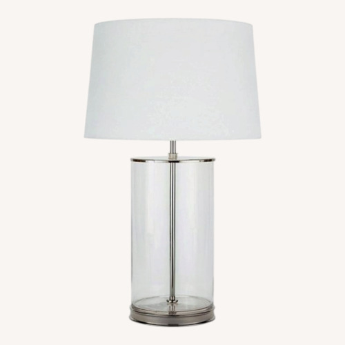 Used Gardner-White Furniture Magelian Glass Table Lamps for sale on AptDeco