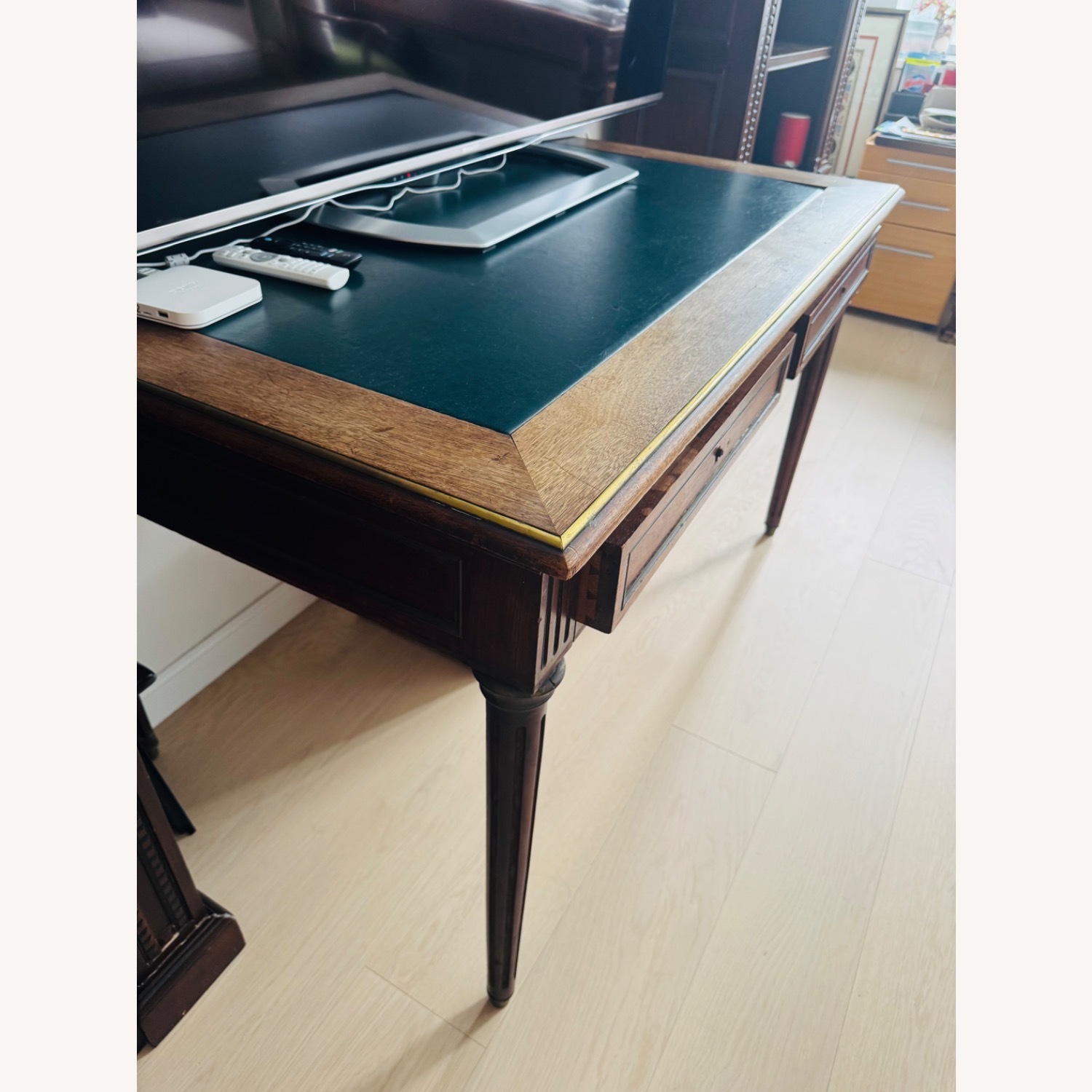 Louis VI Antique Writing Desk - image-3