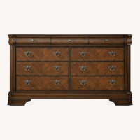 Ashley Furniture Hamlyn Dark Brown Wood Dresser