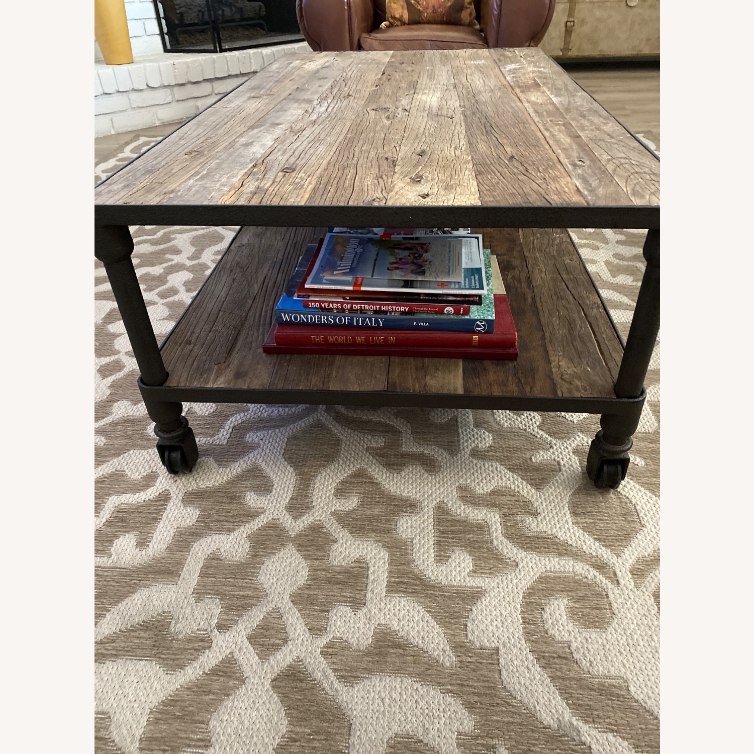 Restoration Hardware Dutch Industrial Coffee Table - image-3