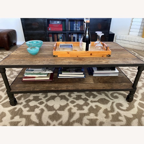 Used Restoration Hardware Dutch Industrial Coffee Table for sale on AptDeco