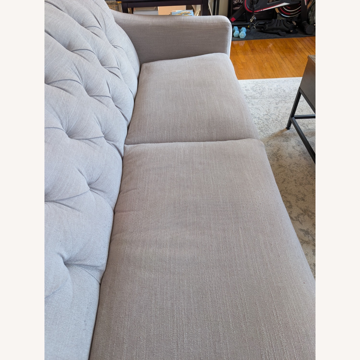 Raymour & Flanigan Densmore Gray Sofa - image-6