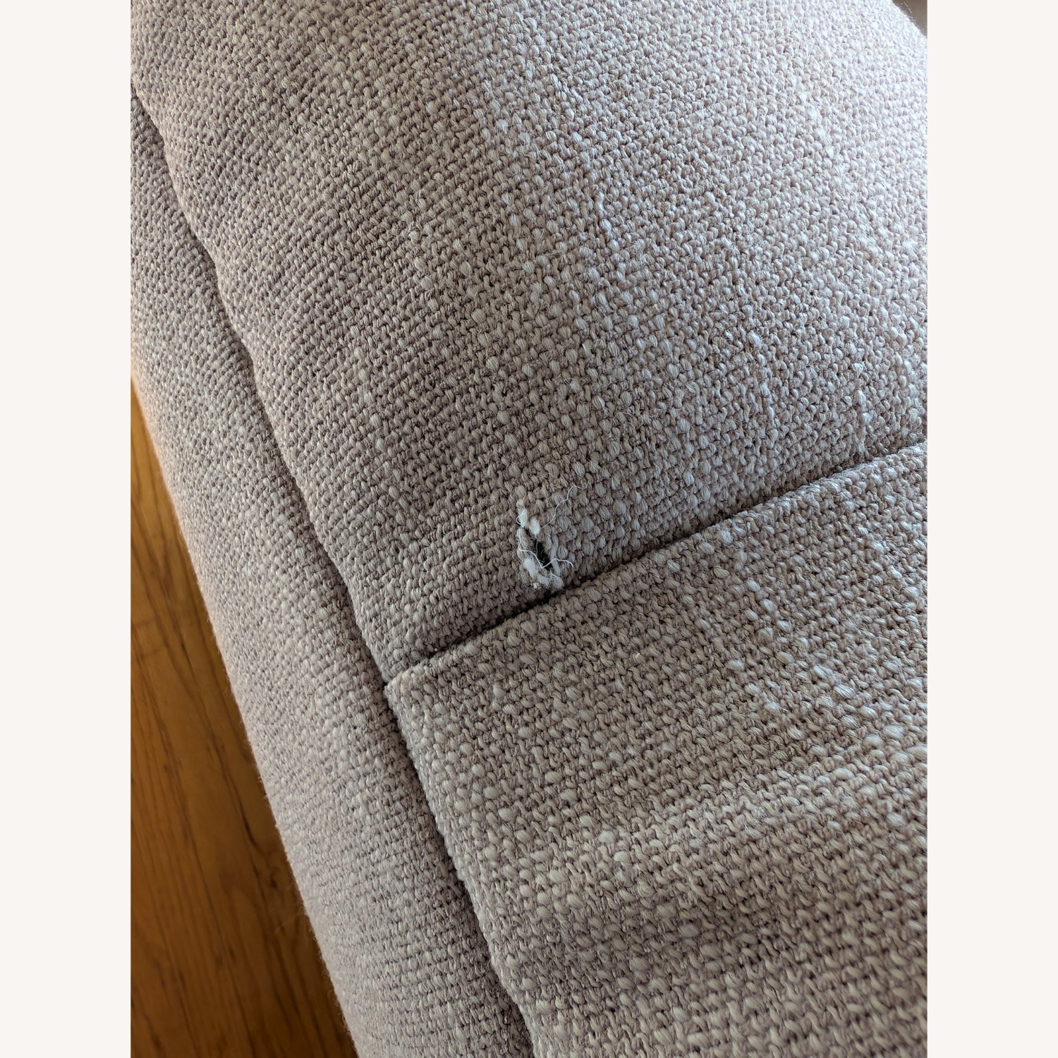Raymour & Flanigan Densmore Gray Sofa - image-5