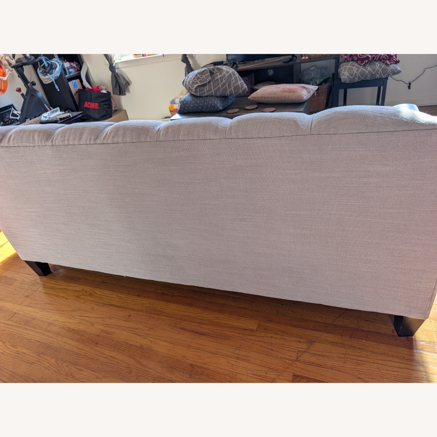 Raymour & Flanigan Densmore Gray Sofa - image-8