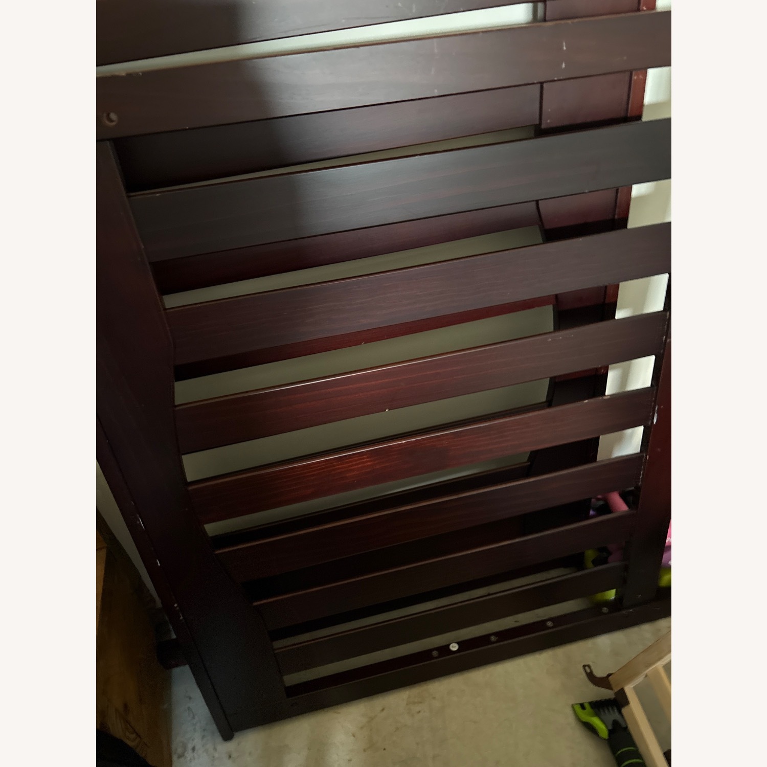 Dark Brown Crib - image-3