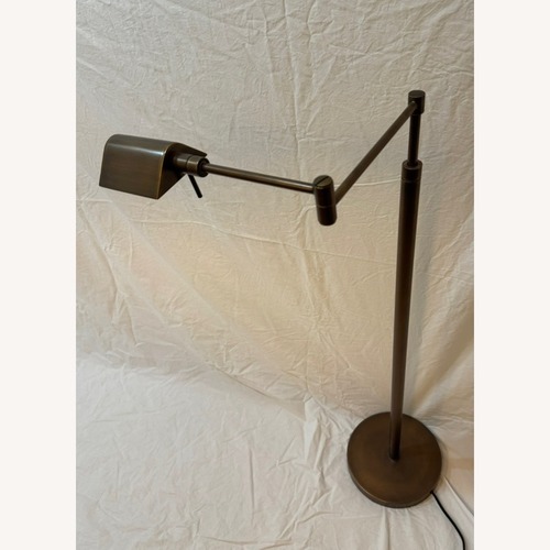 Used Restoration Hardware Vintage Brass Floor Lamp for sale on AptDeco