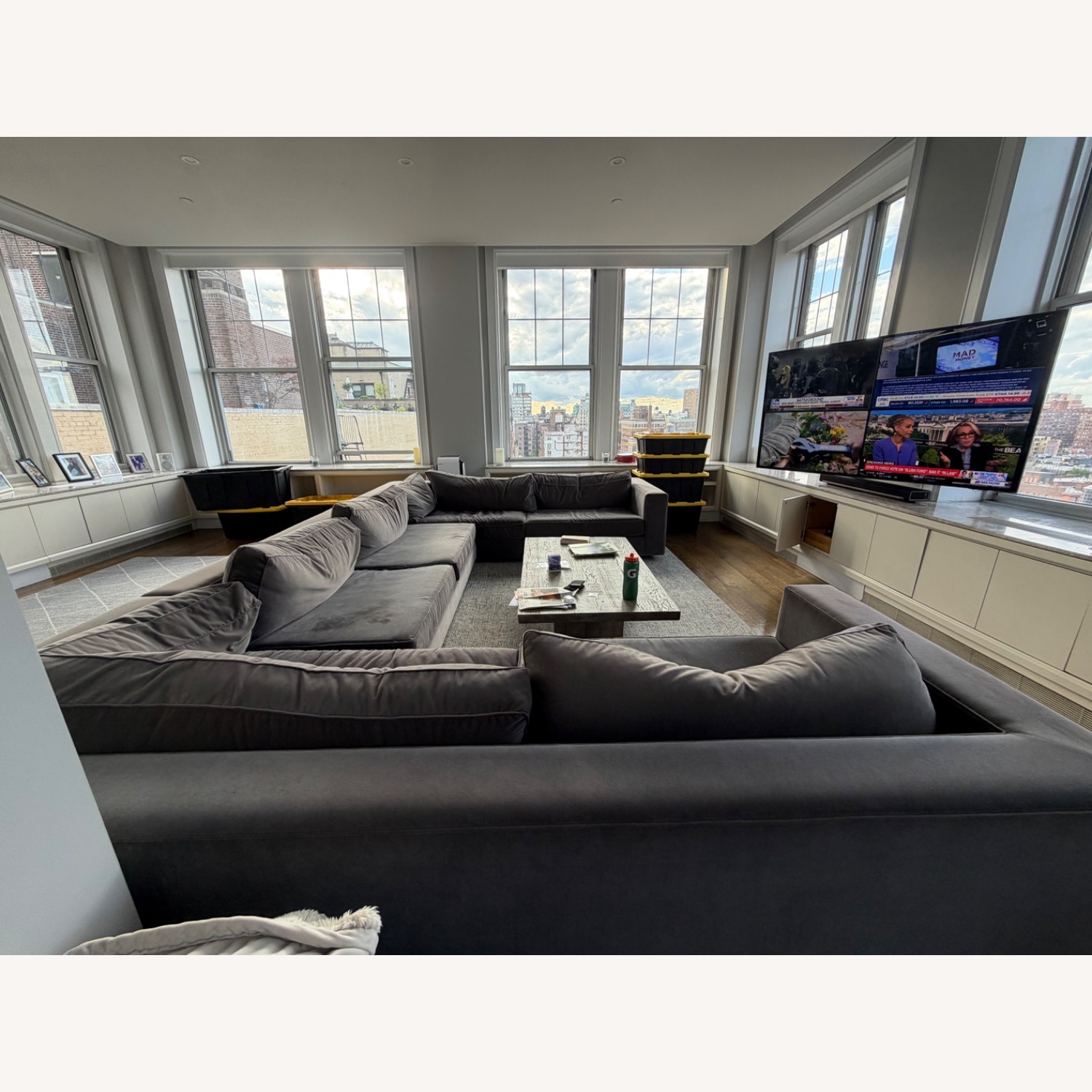 Restoration Hardware U Shaped Sectional  - image-2