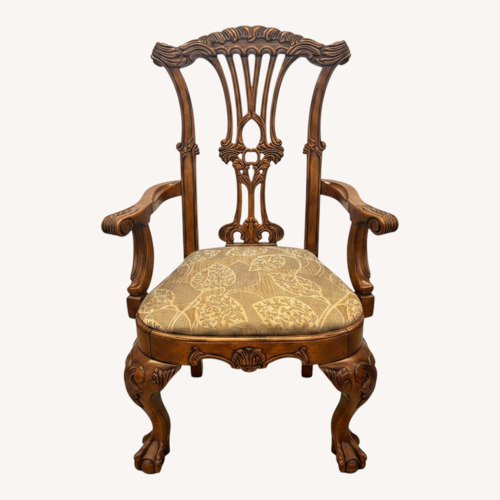 Used Johnson Brothers Chippendale Ball and Claw dining chairs for sale on AptDeco