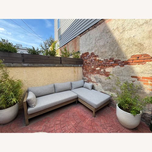 Used West Elm Fabric Patio Furniture for sale on AptDeco