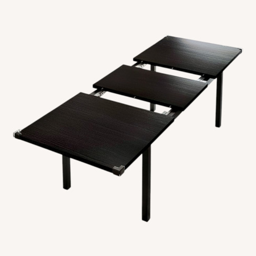Used Amazon 7-Piece Extendable Dining Table Set with 6 Stools for sale on AptDeco