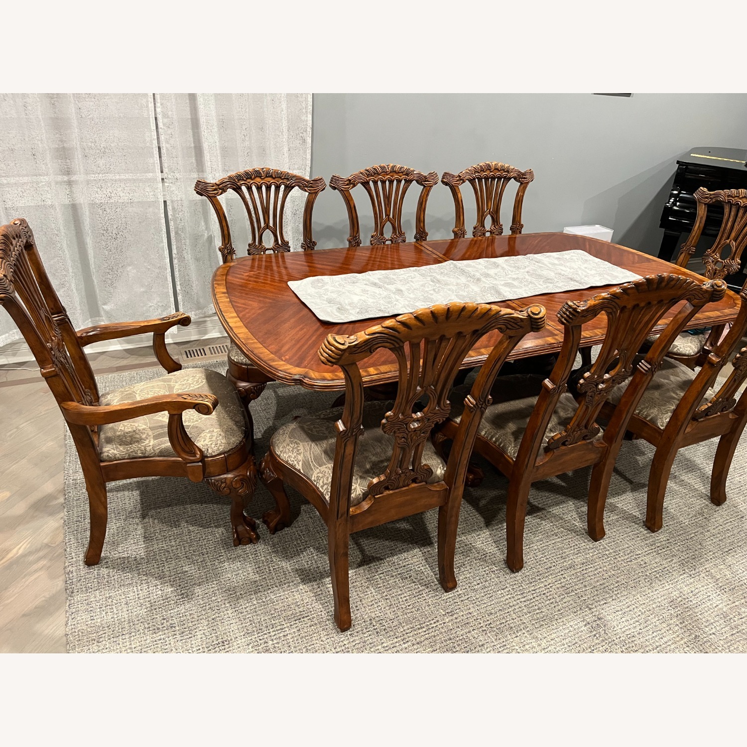 Johnson Brothers Chippendale Ball and Claw Dining Table - image-1