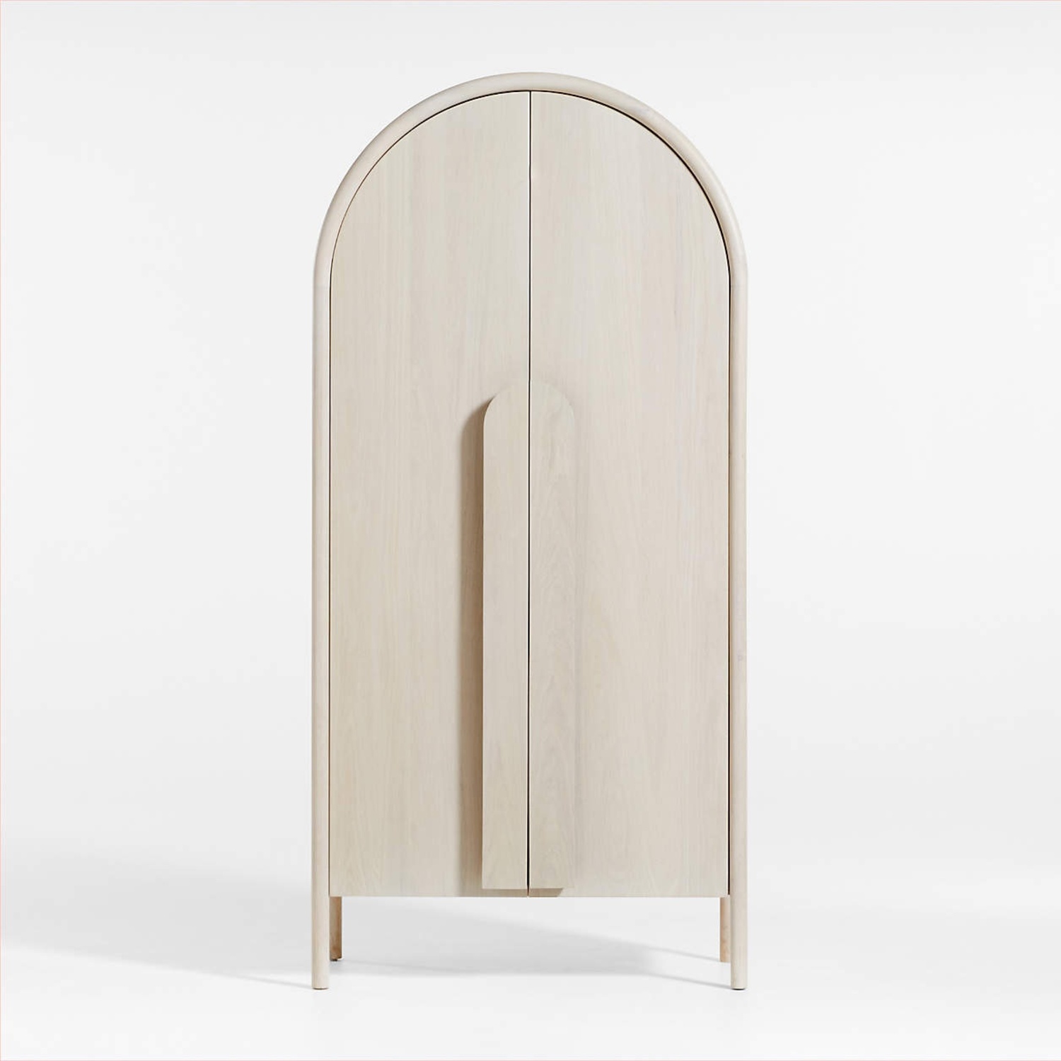 Crate & Barrel Natural Wood Armoire - image-5