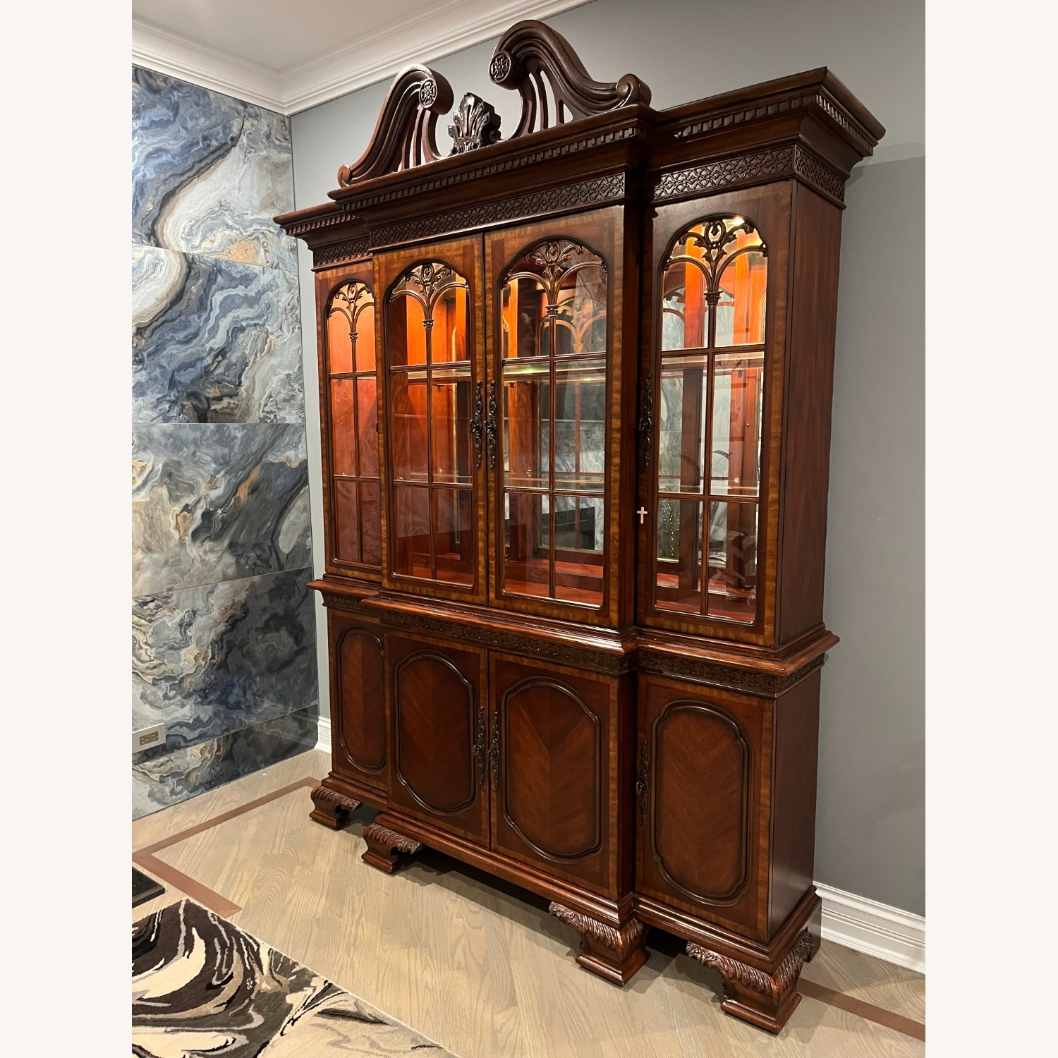 Johnson Brothers Chippendale Ball and Claw China Buffet - image-3