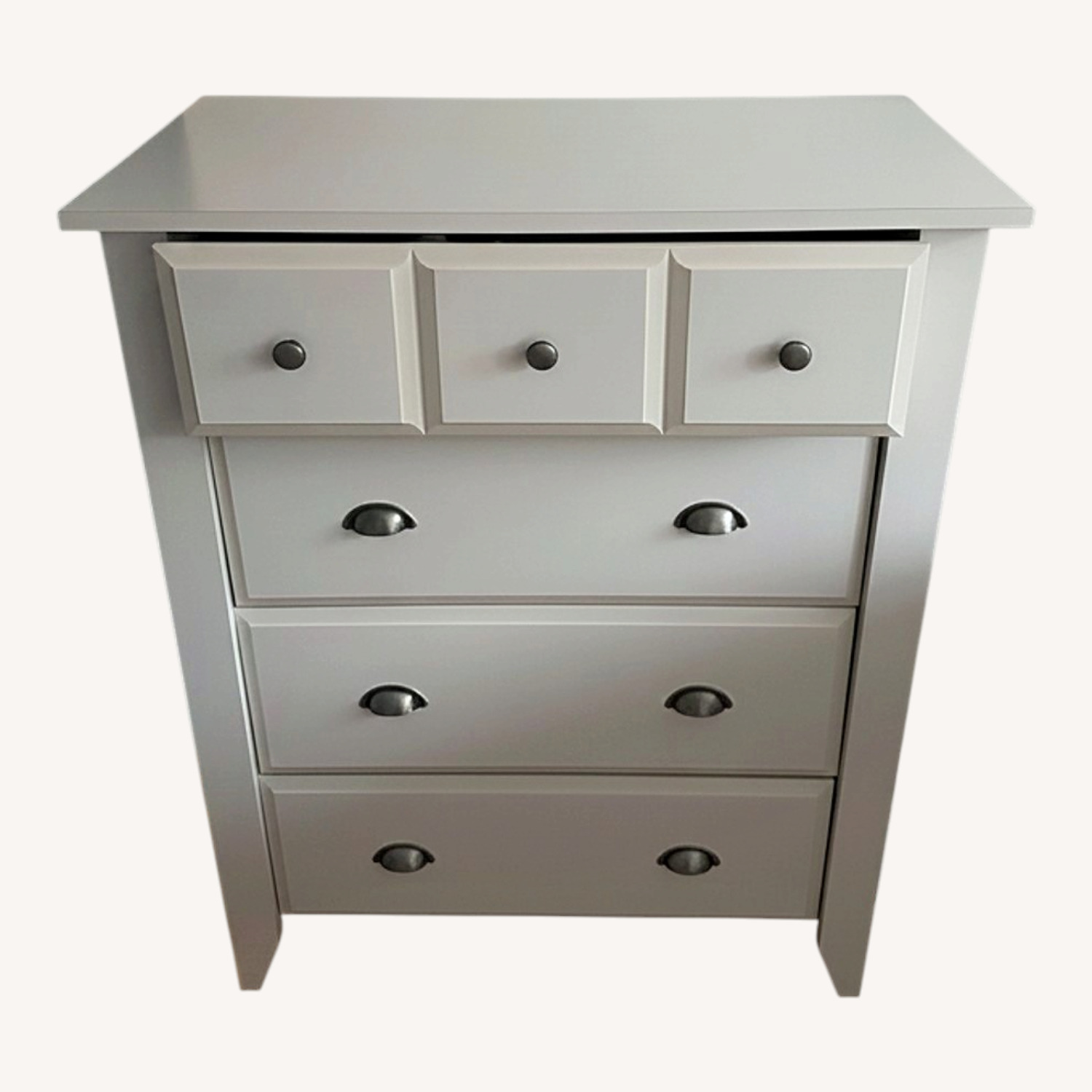 White Wood Dresser - image-0