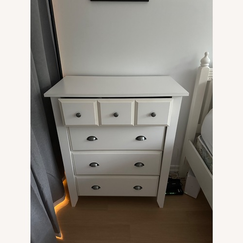Used White Wood Dresser for sale on AptDeco