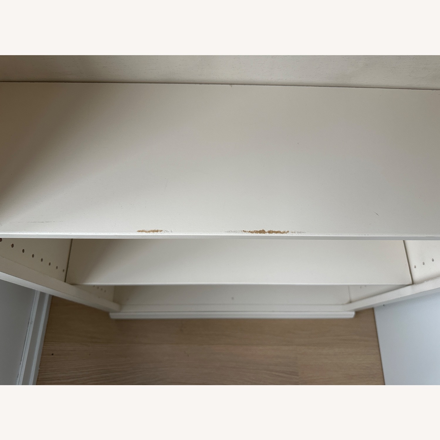 White Wood Bookcase - image-4