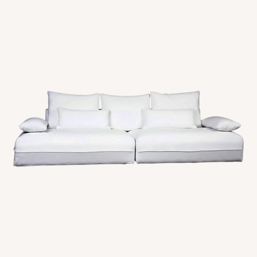 Used White Couch West Hollywood  for sale on AptDeco