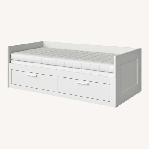 Used IKEA Brimnes White Daybed for sale on AptDeco