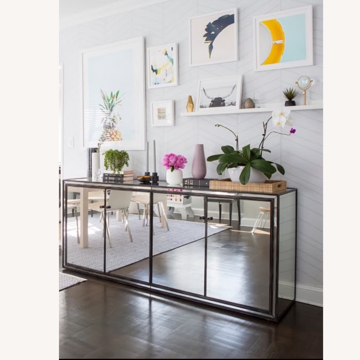 Restoration Hardware Mirrored Sideboard - image-3