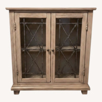 Pink Wood Sideboard