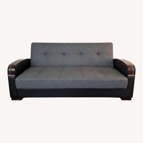 Used Dark Gray 2 Piece Sectional for sale on AptDeco