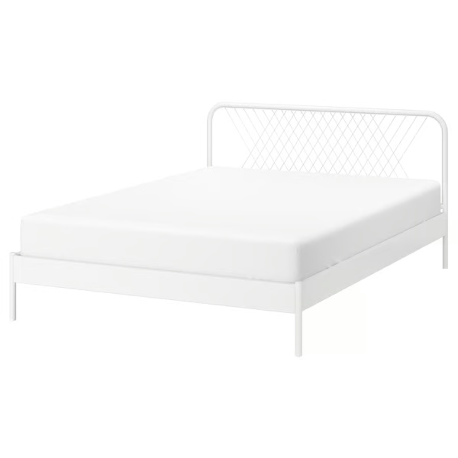 IKEA White Metal Full Bed - image-4