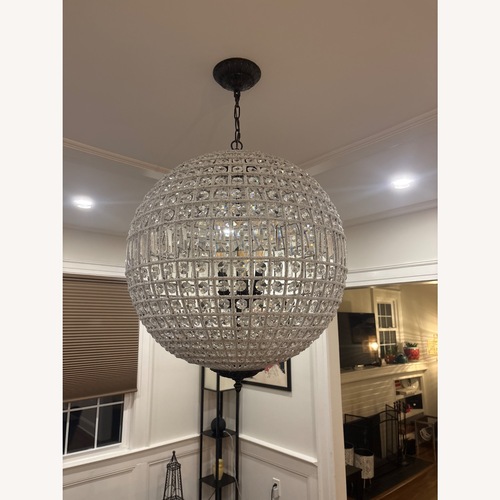 Used Elegant Lighting Olivia Transparent Ceiling Lamp for sale on AptDeco