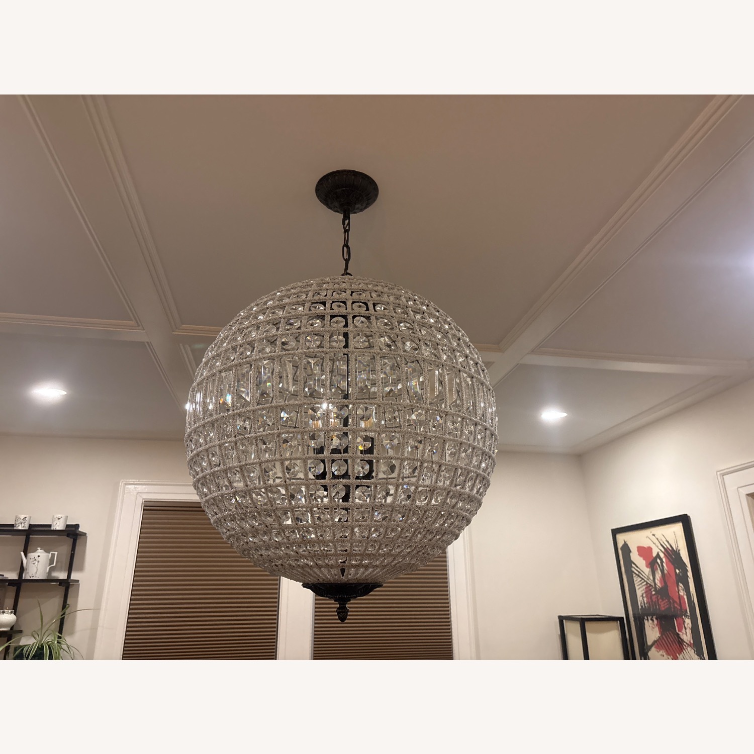 Elegant Lighting Olivia Transparent Ceiling Lamp - image-2