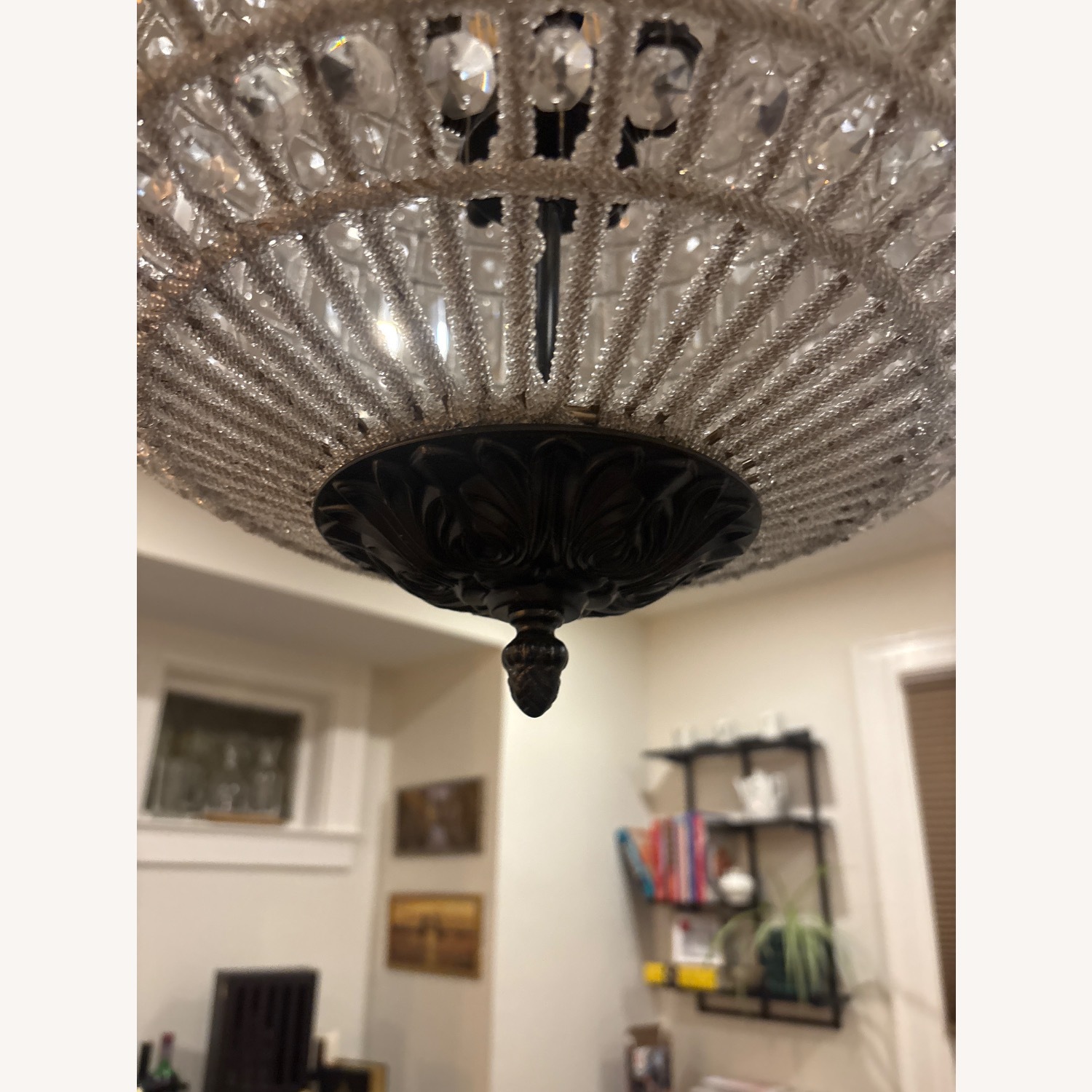 Elegant Lighting Olivia Transparent Ceiling Lamp - image-3