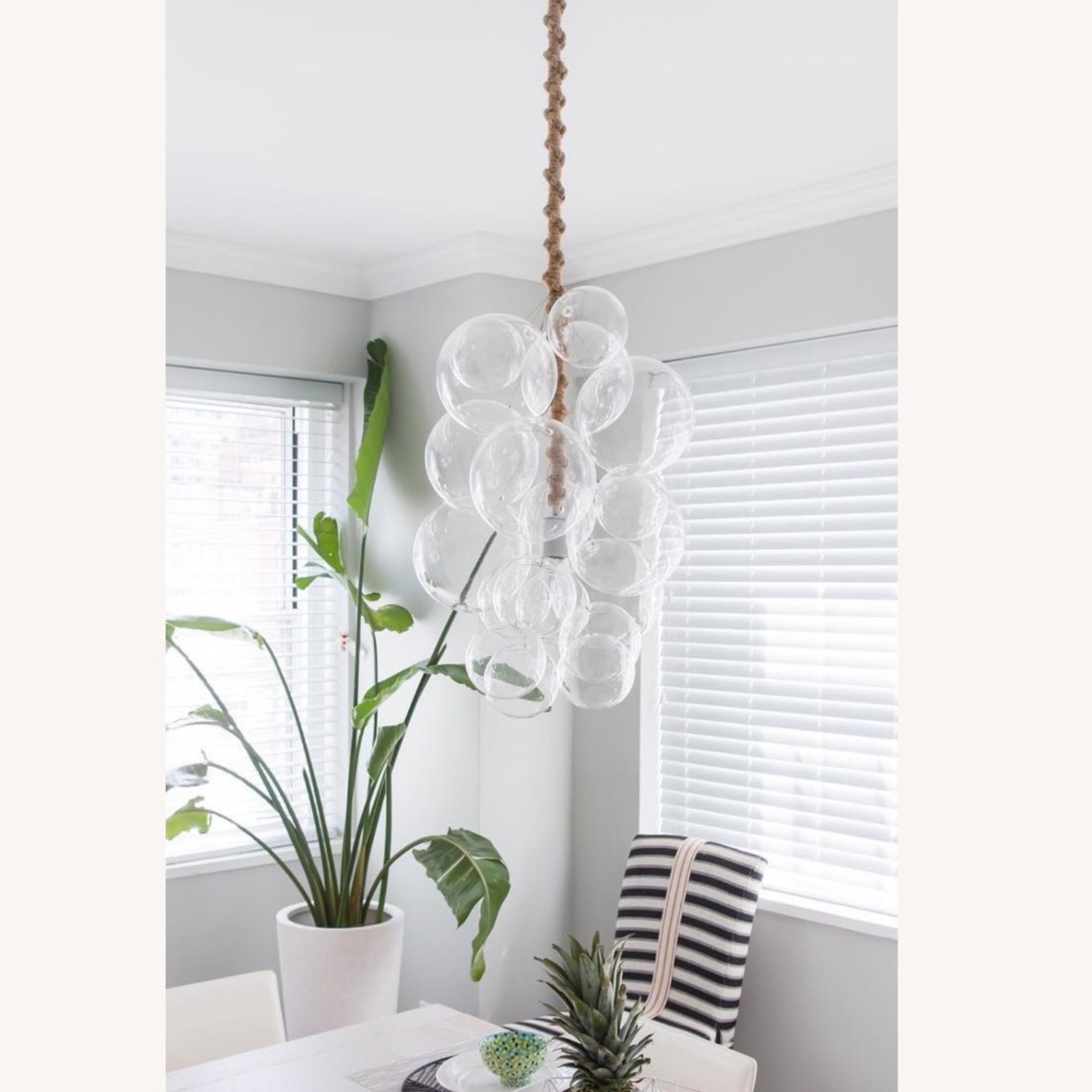 Glass Bubble Chandelier - image-1