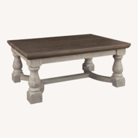 Ashley Furniture Havalance Solid Wood Coffee Table 