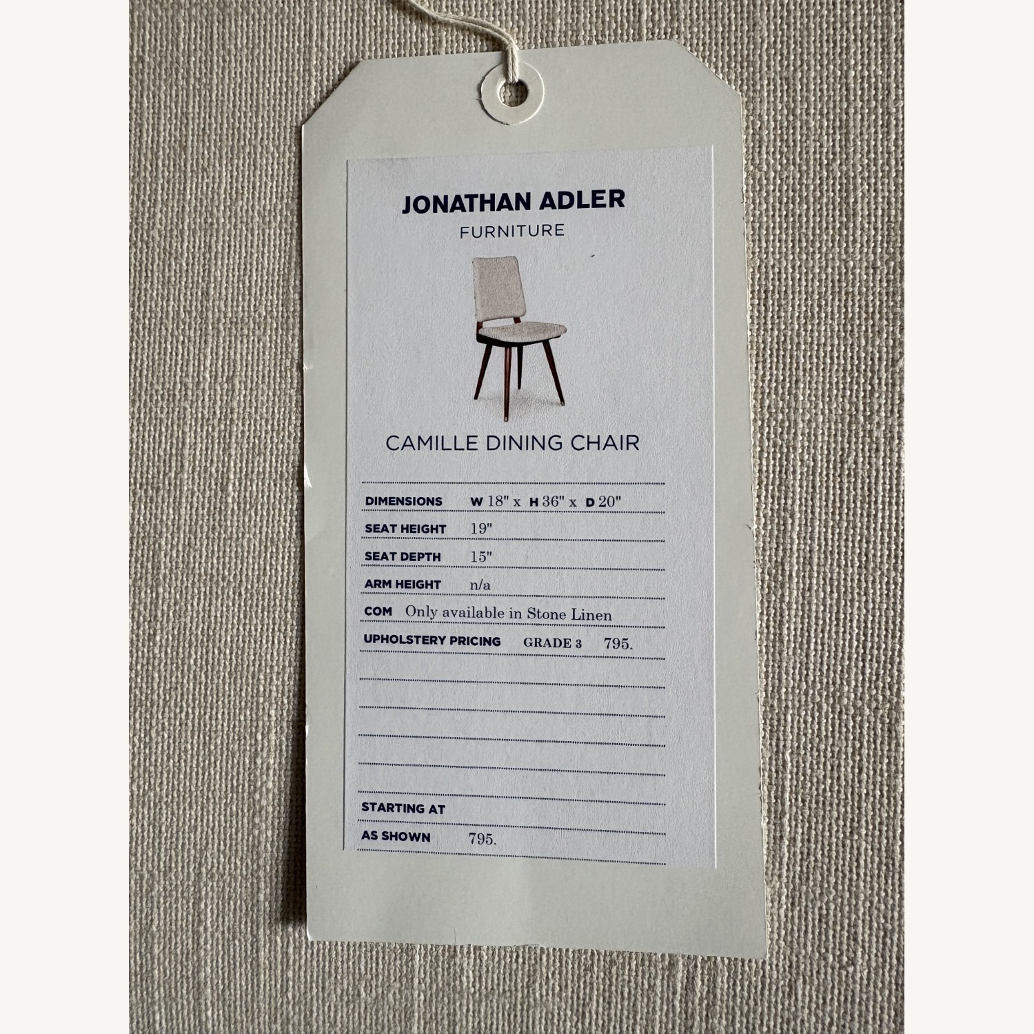 Jonathan Adler Camille Dining Chairs - image-4