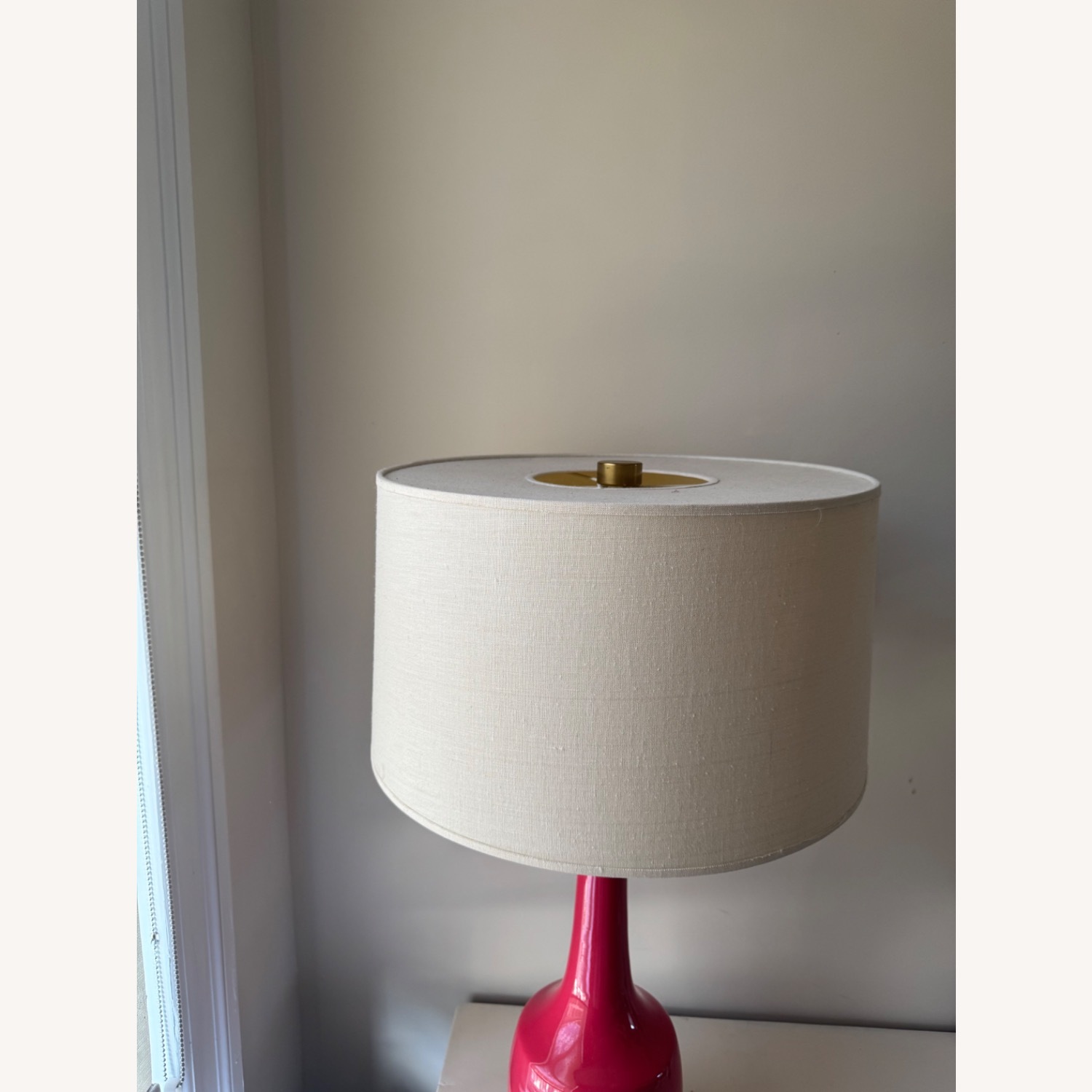Robert Abbey Pink Ceramic Table Lamp - image-2