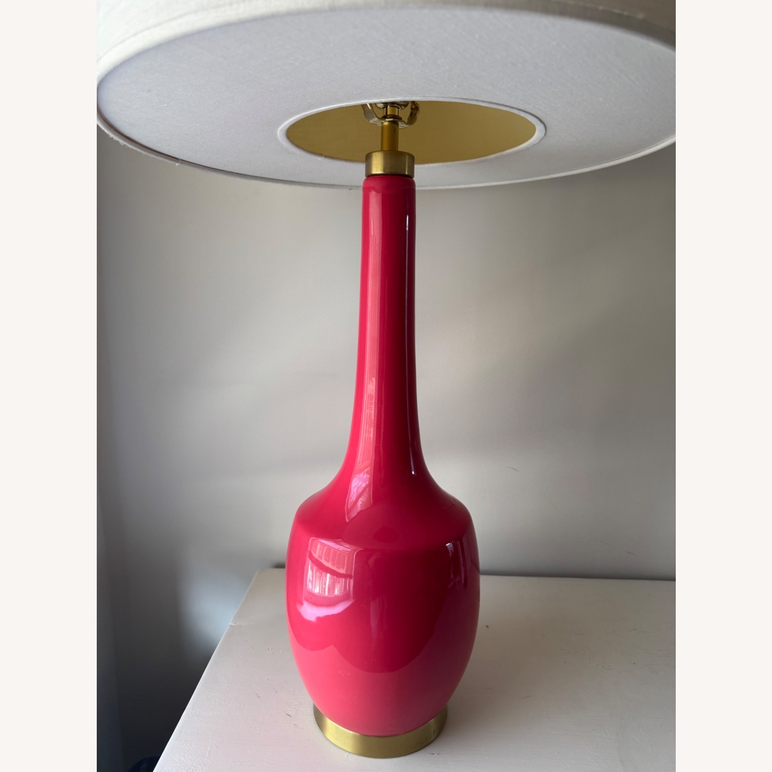 Robert Abbey Pink Ceramic Table Lamp - image-5