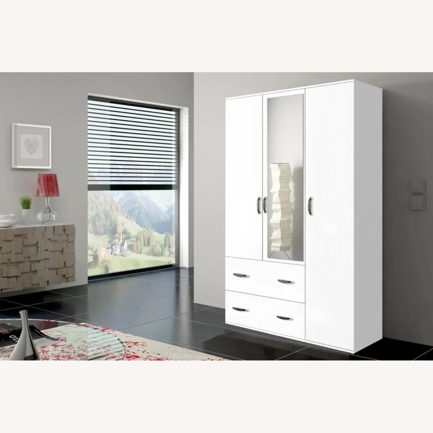 Wayfair White Armoire - image-5