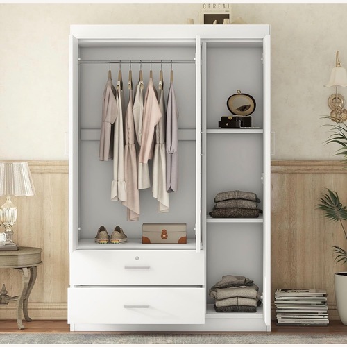 Used Wayfair White Armoire for sale on AptDeco
