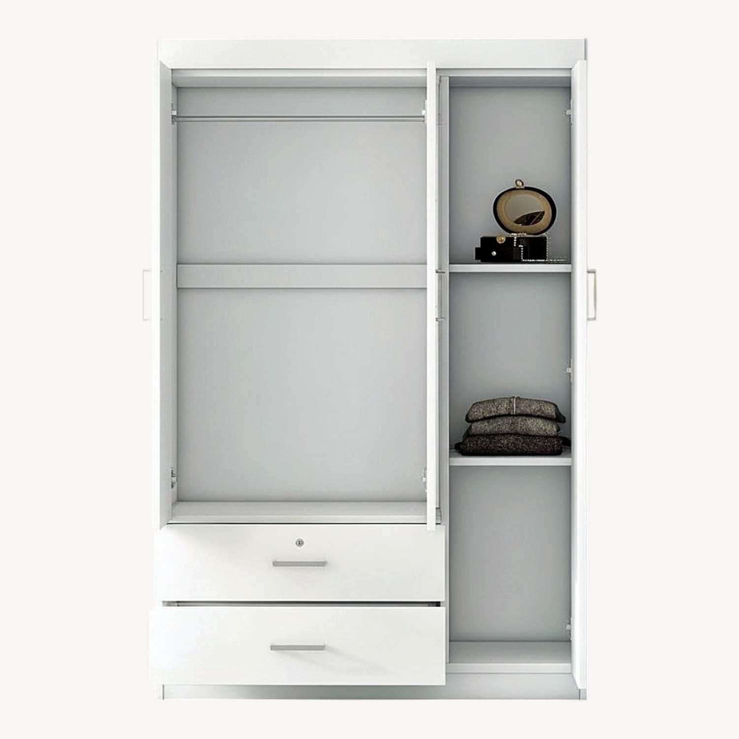 Wayfair White Armoire - image-4