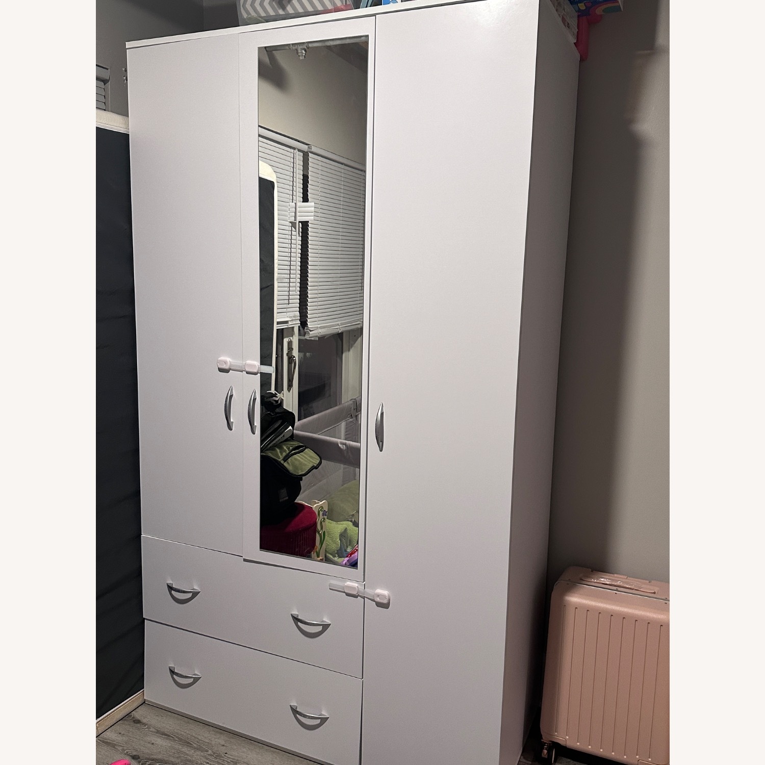 Wayfair White Armoire - image-3