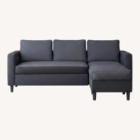 Black 3+ Seater Sofa