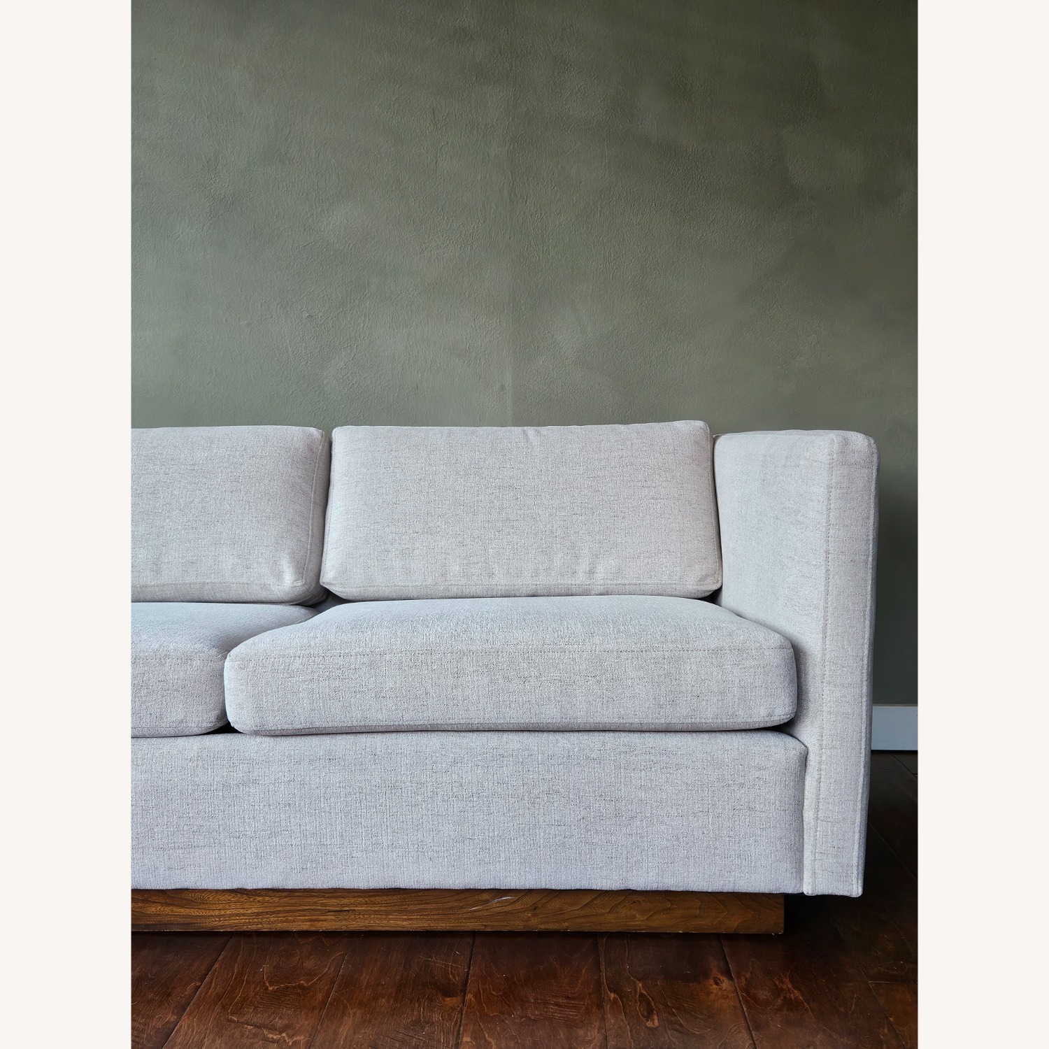 Milo Baughman Tuxedo Sofa - image-4