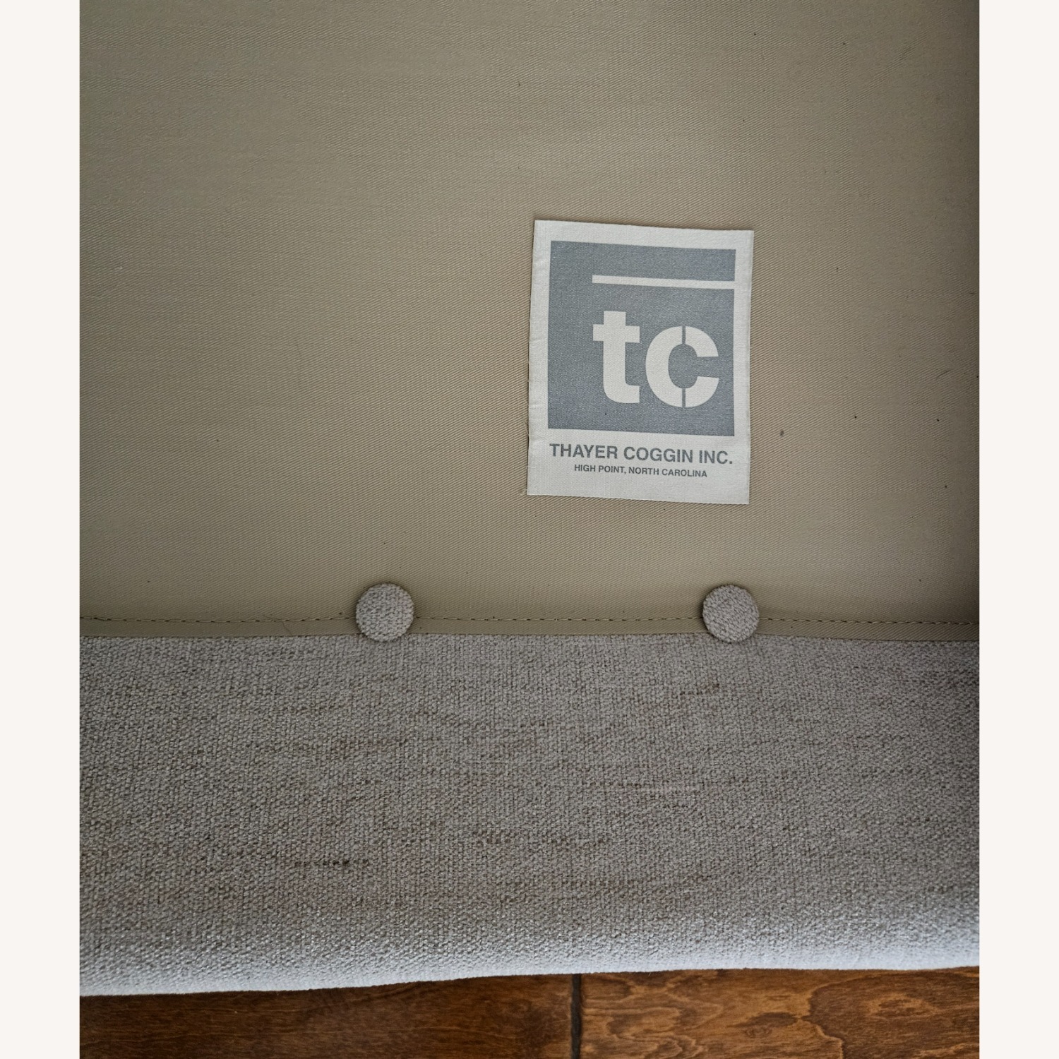 Milo Baughman Tuxedo Sofa - image-5