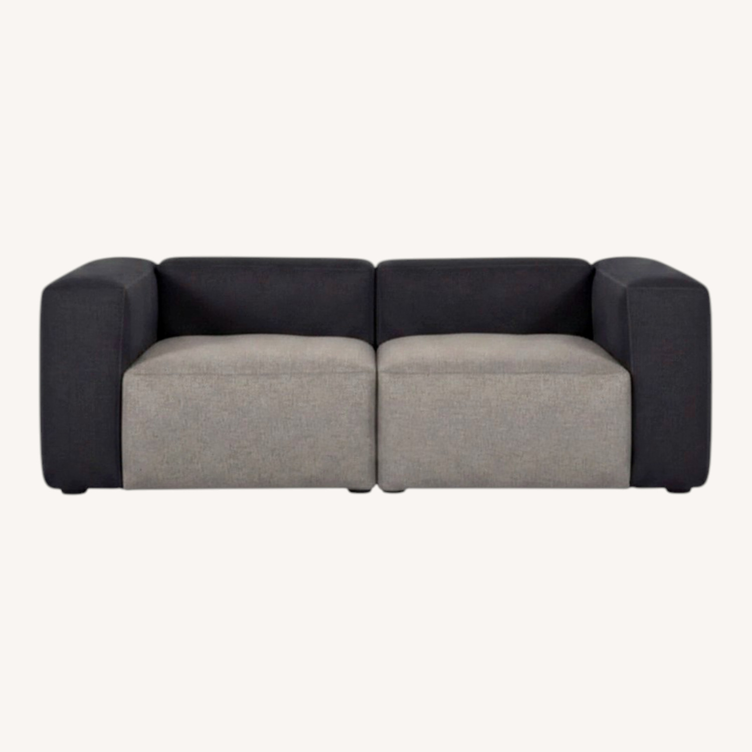 Hay Mags Soft Light Gray Wool 2 Seater Sofa - image-0