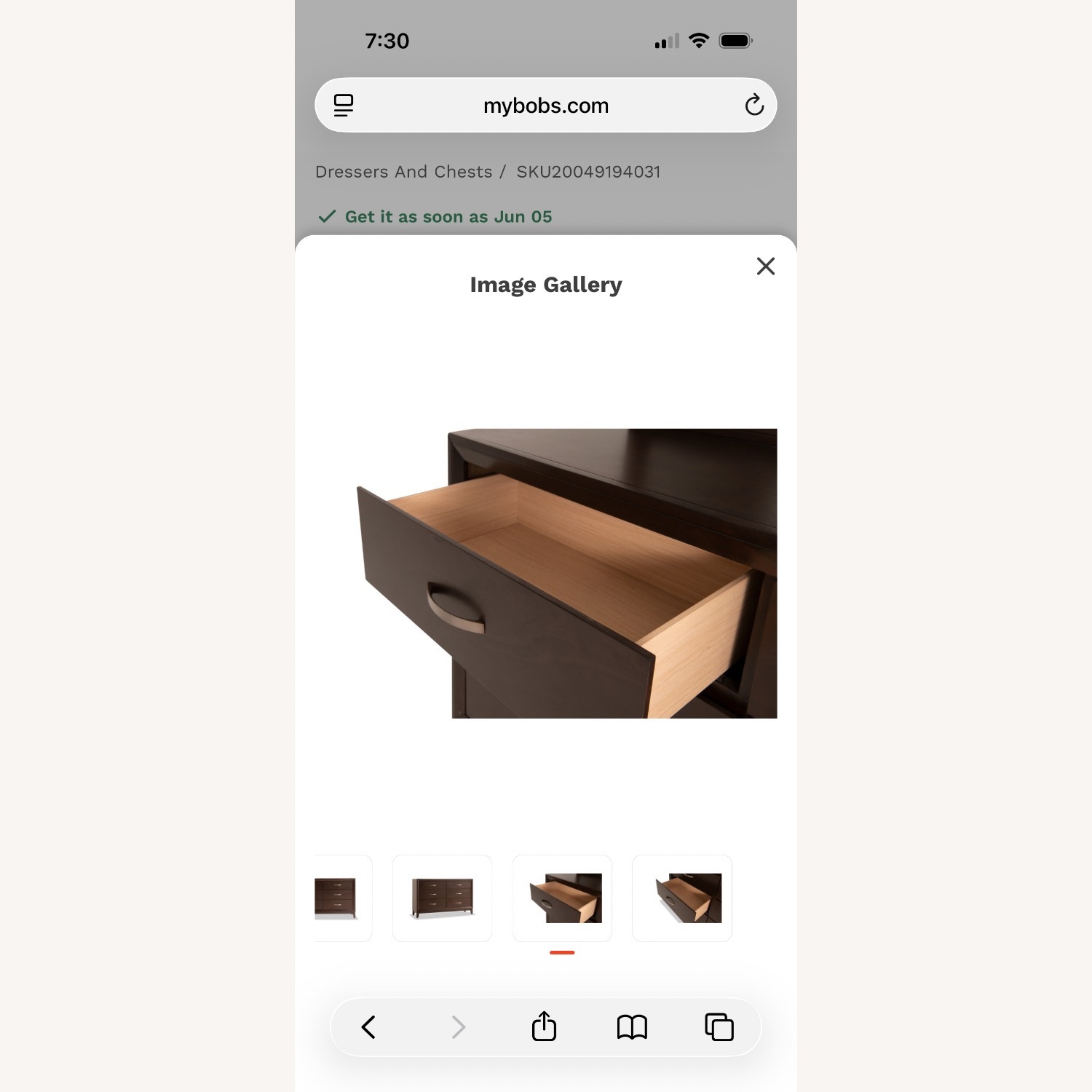 Bob's Discount Dresser with Minor Blemish - image-3