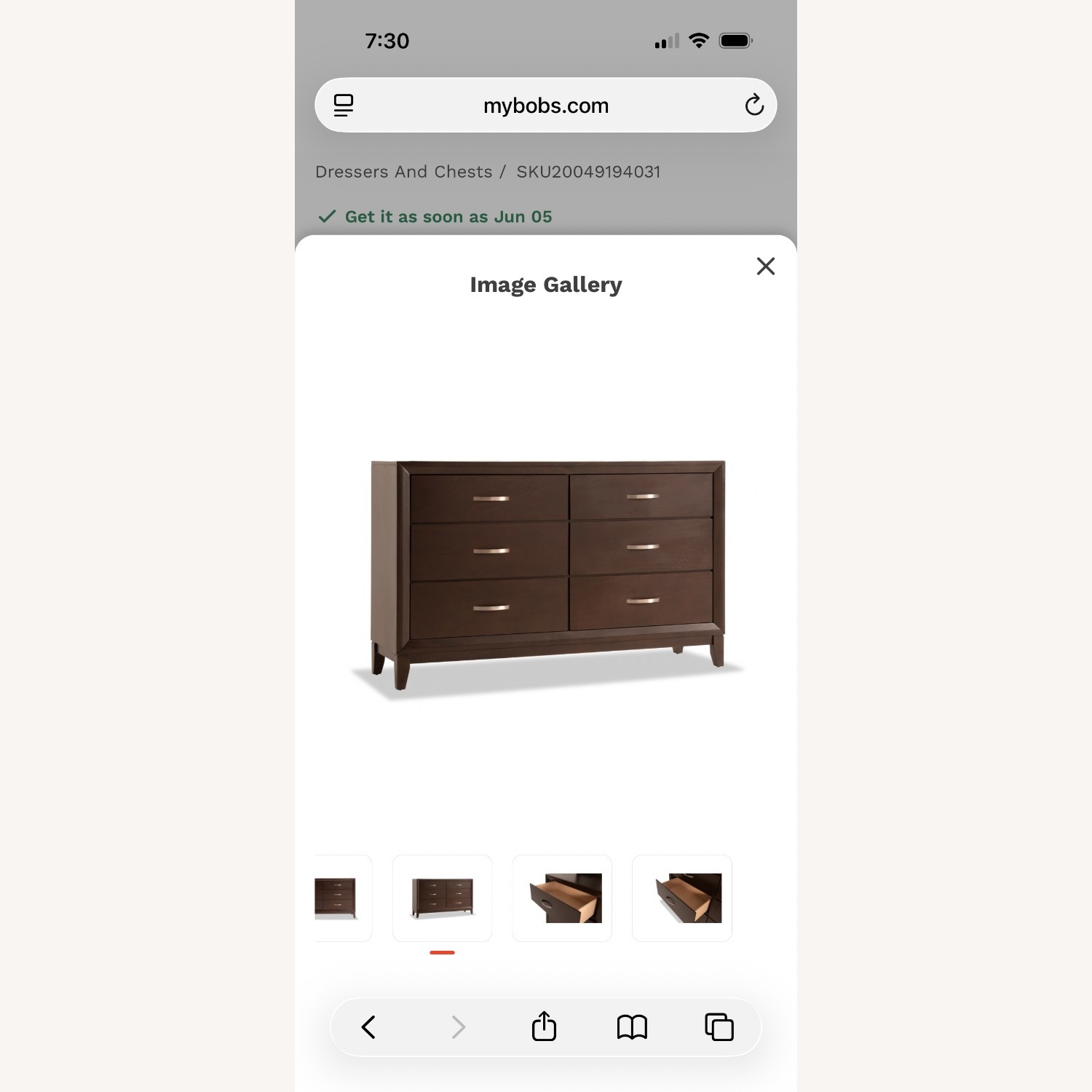 Bob's Discount Dresser with Minor Blemish - image-2