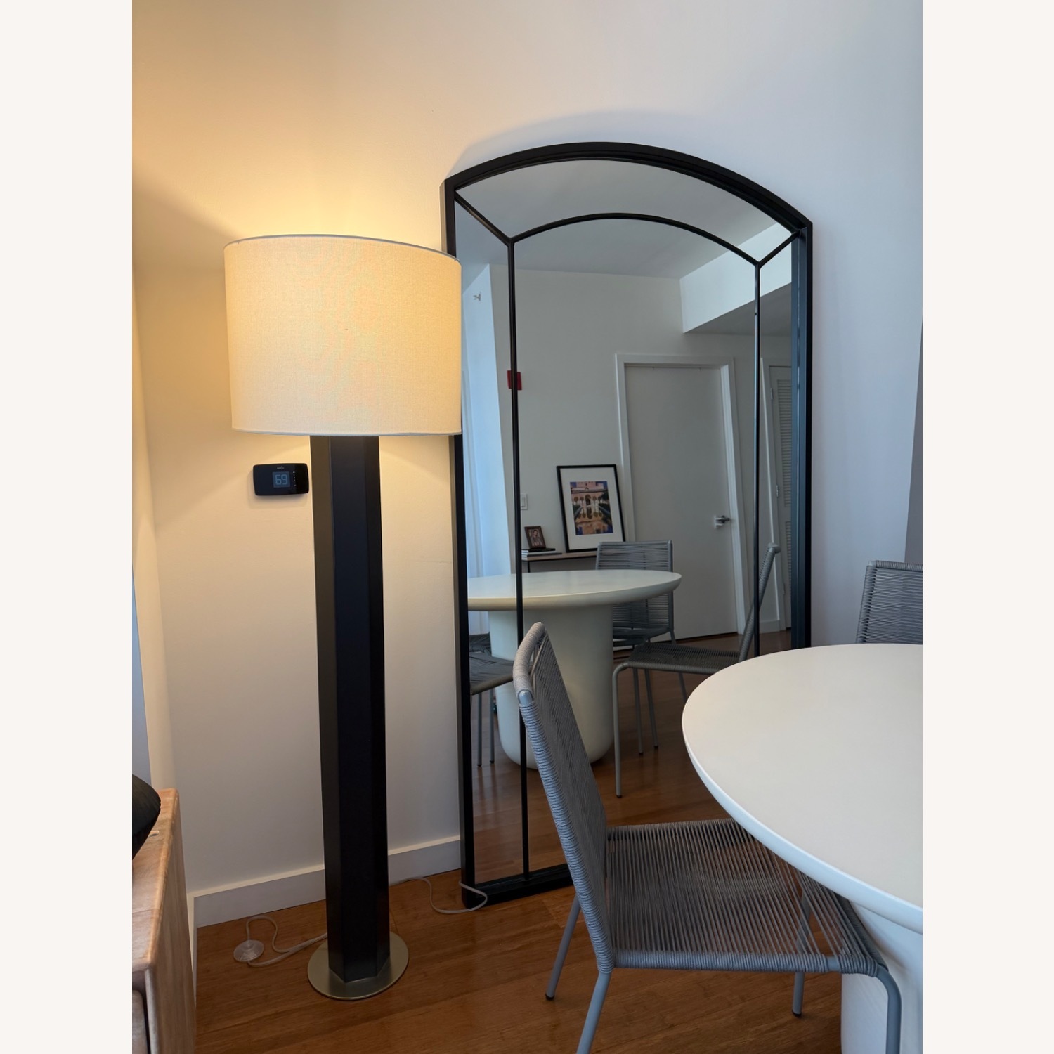 West Elm Culver Metal Floor Lamp (64") - Dark Bronze - image-4