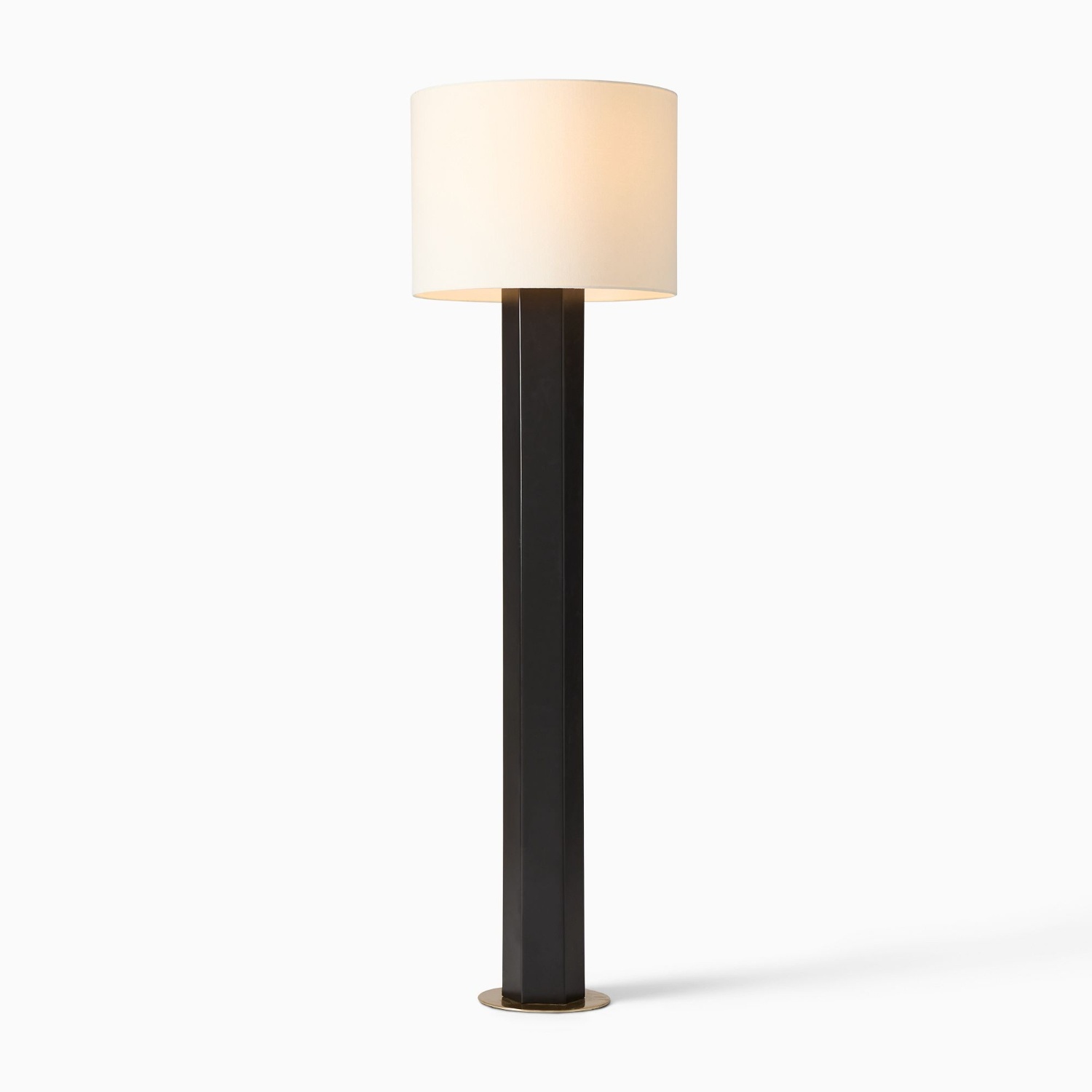 West Elm Culver Metal Floor Lamp (64") - Dark Bronze - image-6
